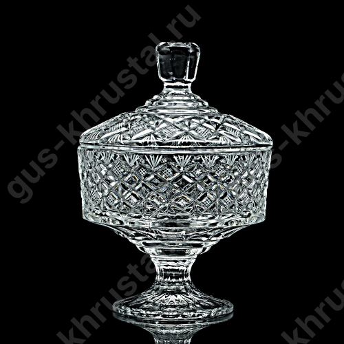 Ваза Для Сахара На Ножке Хрустальная